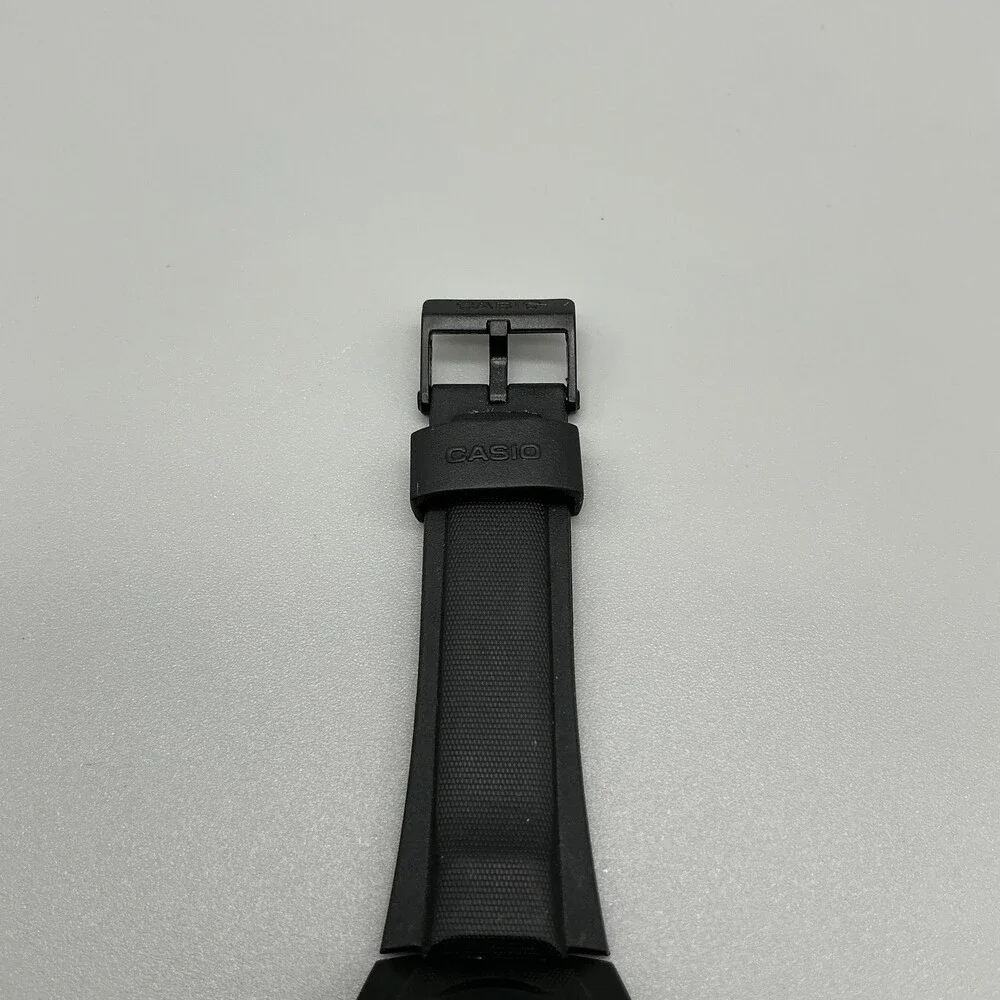 Casio HD 2719 MW-600 Mens Watch 40mm White Dial Date Black Resin New Battery